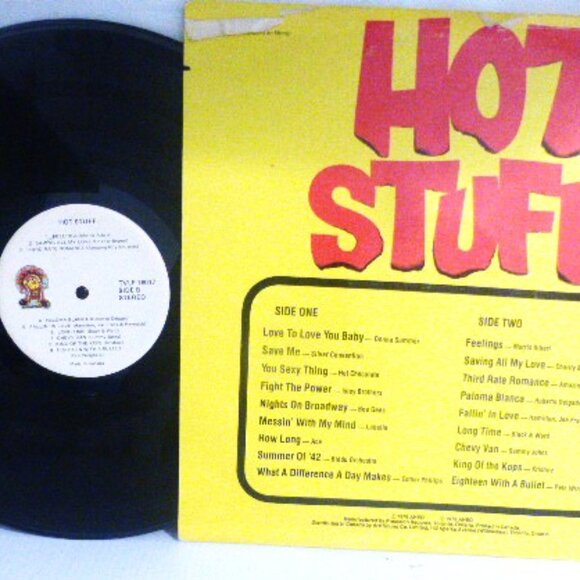 1976 HOT STUFF Record LP Vinyl Record TVLP-76017 Ahed Precision Records Toronto - Picture 3 of 4